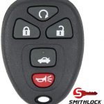 5 Button Remote For GM Fcc OUC60270 OUC60221 Pn 20935331